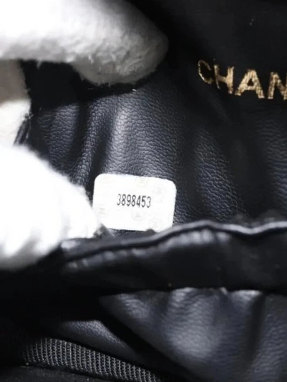 CHANEL brand	chanel color	black